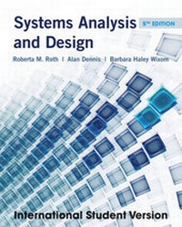 Enlarge image Cover: Systems Analysis and Design - Wiley