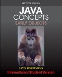 Enlarge image Cover: Java Concepts - Wiley