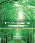 Cover: Patterns of Entrepreneurship Management - Wiley