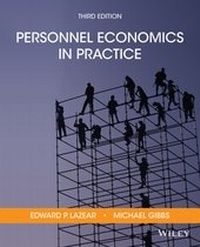 Enlarge image Cover: Personnel Economics in Practice - Wiley