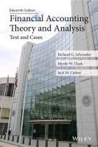 Enlarge image Cover: Financial Accounting Theory and Analysis: Text and Cases - Wiley