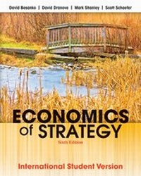 Enlarge image Cover: Economics of Strategy International Student Version - Wiley