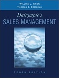 Cover: Dalrymple's Sales Management - Wiley