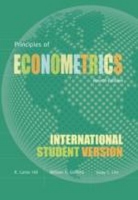 Enlarge image Cover: Principles of Econometrics - Wiley