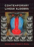 Cover: Contemporary Linear Algebra - Wiley