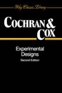Cover: Experimental Designs - Wiley