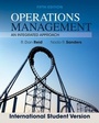 Cover: Operations Management - Wiley