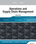 Cover: Operations and Supply Chain Management - Wiley