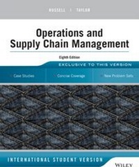 Enlarge image Cover: Operations and Supply Chain Management - Wiley