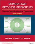 Cover: Separation Process Principles with Applications Using Process Simulators - Wiley