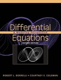 Cover: Differential Equations - Wiley