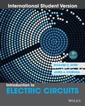 Cover: Introduction to Electric Circuits - Wiley