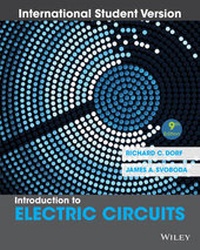 Enlarge image Cover: Introduction to Electric Circuits - Wiley