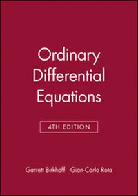 Enlarge image Cover: Ordinary Differential Equations - Wiley