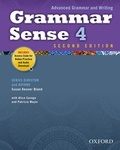 Cover: Grammar Sense: 4: Student Book with Online Practice Access Code Card - Oxford University Press