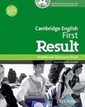 Cover: Cambridge English: First Result: Workbook - Oxford University Press