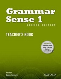 Enlarge image Cover: Grammar Sense: 1: Teacher's Book with Online Practice Access Code Card - Oxford University Press
