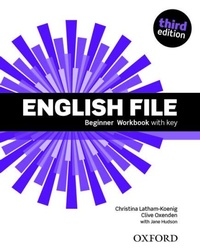Enlarge image Cover: English File: Beginner: Workbook with key - Oxford University Press