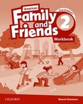 Cover: American Family and Friends: Level Two: Workbook - Oxford University Press