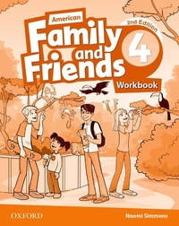 Enlarge image Cover: American Family and Friends: Level Four: Workbook - Oxford University Press
