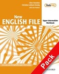 Cover: New English File: Upper-Intermediate: Workbook with key and MultiROM Pack - Oxford University Press