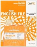 Cover: New English File Upper-Intermediate: Workbook with MultiROM Pack - Oxford University Press
