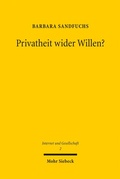 Cover: Privatheit wider Willen? - Mohr Siebeck