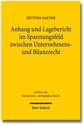 Abbildung von: Anhang und Lagebericht im Spannungsfeld zwischen Unternehmens- und Bilanzrecht - Mohr Siebeck