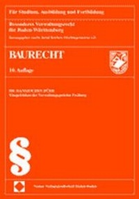 Bild vergrößern Bild: Besonderes Verwaltungsrecht für Baden-Württemberg - Baurecht - Nomos