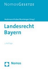 Bild vergrößern Bild: Landesrecht Bayern - Nomos