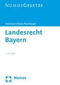 Abbildung von: Landesrecht Bayern - Nomos