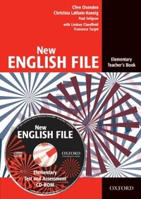Enlarge image Cover: New English File: Elementary: Teacher's Book with Test and Assessment CD-ROM - Oxford University Press