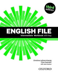 Enlarge image Cover: English File third edition: Intermediate: Workbook with key - Oxford University Press