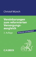 Cover: Vereinbarungen zum reformierten Versorgungsausgleich - C.H.BECK