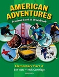 Cover: American Adventures Elementary: Student and Workbook A - Oxford University Press
