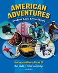 Cover: American Adventures: Intermediate: Student and Workbook B - Oxford University Press