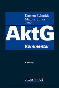 Abbildung von: Aktiengesetz - Otto Schmidt Verlag
