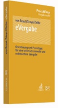Cover: Praxishandbuch eVergabe - C.H.BECK