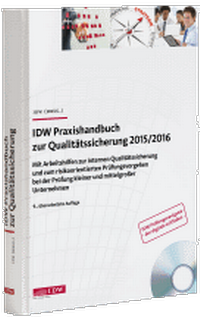 Abbildung von: IDW Praxishandbuch zur Qualitätssicherung 2015/2016 - IDW