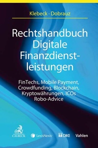 Abbildung von: Rechtshandbuch Digitale Finanzdienstleistungen - C.H.BECK