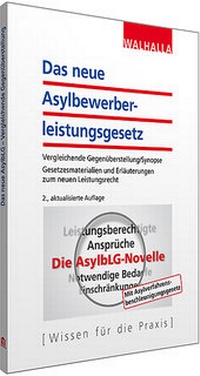 Abbildung von: Das neue Asylbewerberleistungsgesetz - Walhalla