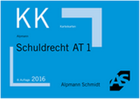Abbildung von: Karteikarten Schuldrecht AT 1 - Alpmann Schmidt