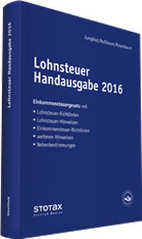 Abbildung von: Lohnsteuer Handausgabe 2016 - Stollfuß