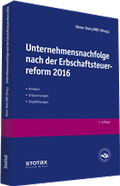 Bild: Unternehmensnachfolge nach der Erbschaftsteuerreform 2016 - Stollfu&szlig;