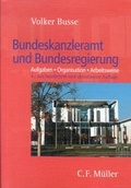 Cover: Bundeskanzleramt und Bundesregierung - C.F. M&uuml;ller
