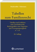 Cover: Tabellen zum Familienrecht - TzFamR - Luchterhand