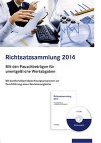 Abbildung von: Richtsatzsammlung 2014 - Stollfuß