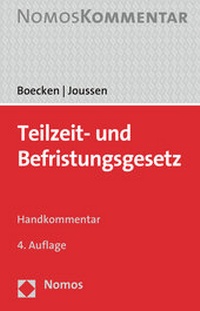 Abbildung von: Teilzeit- und Befristungsgesetz - Nomos