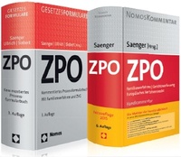 Abbildung von: ZPO-Paket: Kommentiertes Prozessformularbuch + Kommentar - Nomos