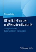 Cover: &Ouml;ffentliche Finanzen und Verhaltens&ouml;konomik - Springer Gabler